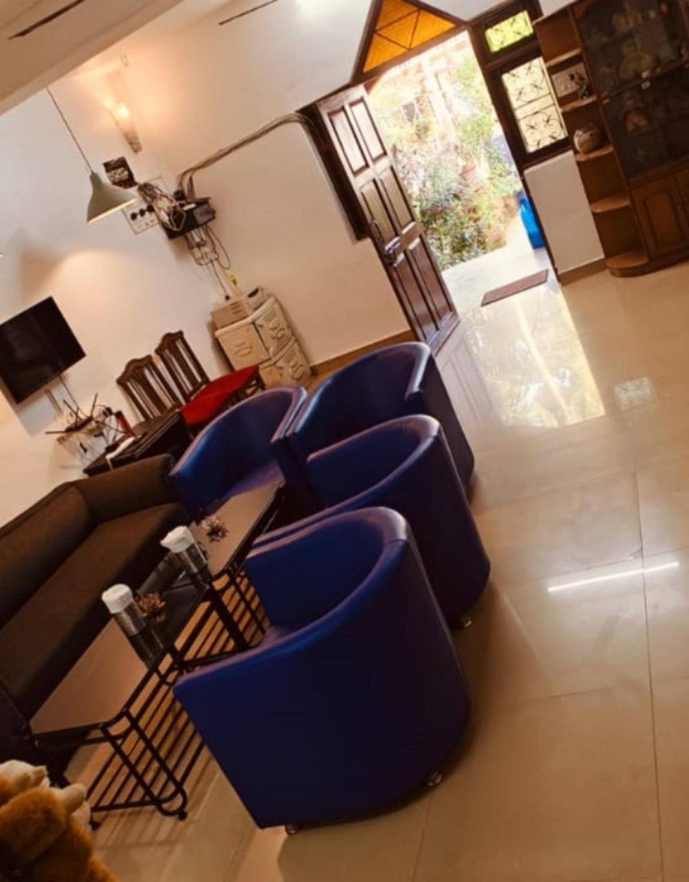 Curlies Blue House Villa Anjuna Esterno foto