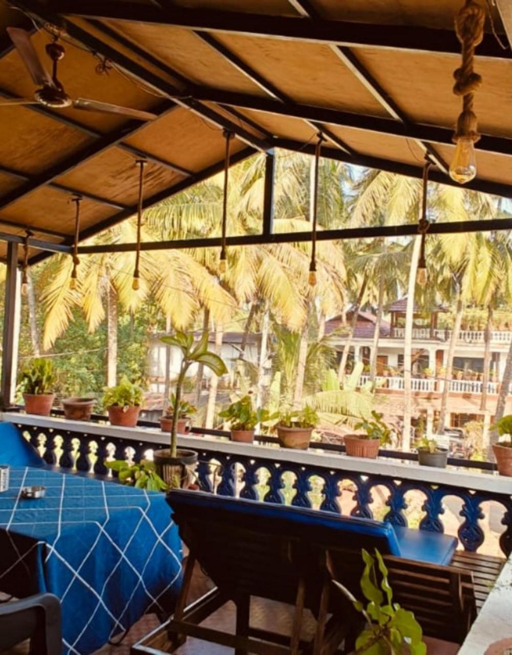 Curlies Blue House Villa Anjuna Esterno foto