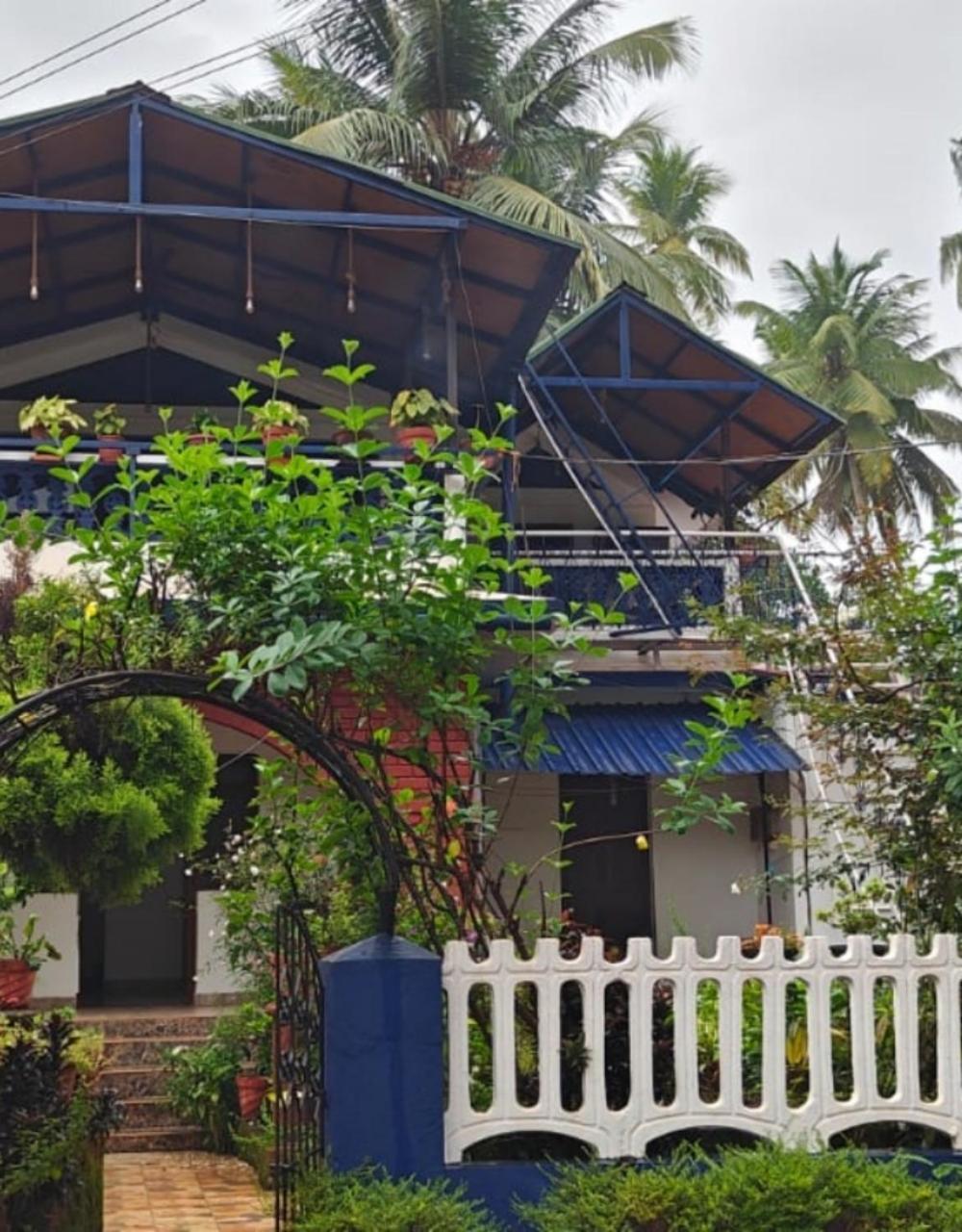 Curlies Blue House Villa Anjuna Esterno foto